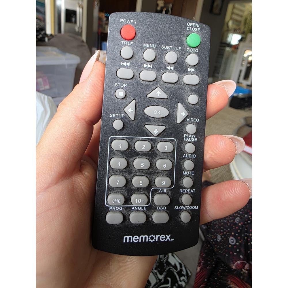 MEMOREX MVD2047 MVD2015/2016 DVD REMOTE CONTROL D3-4(3)X